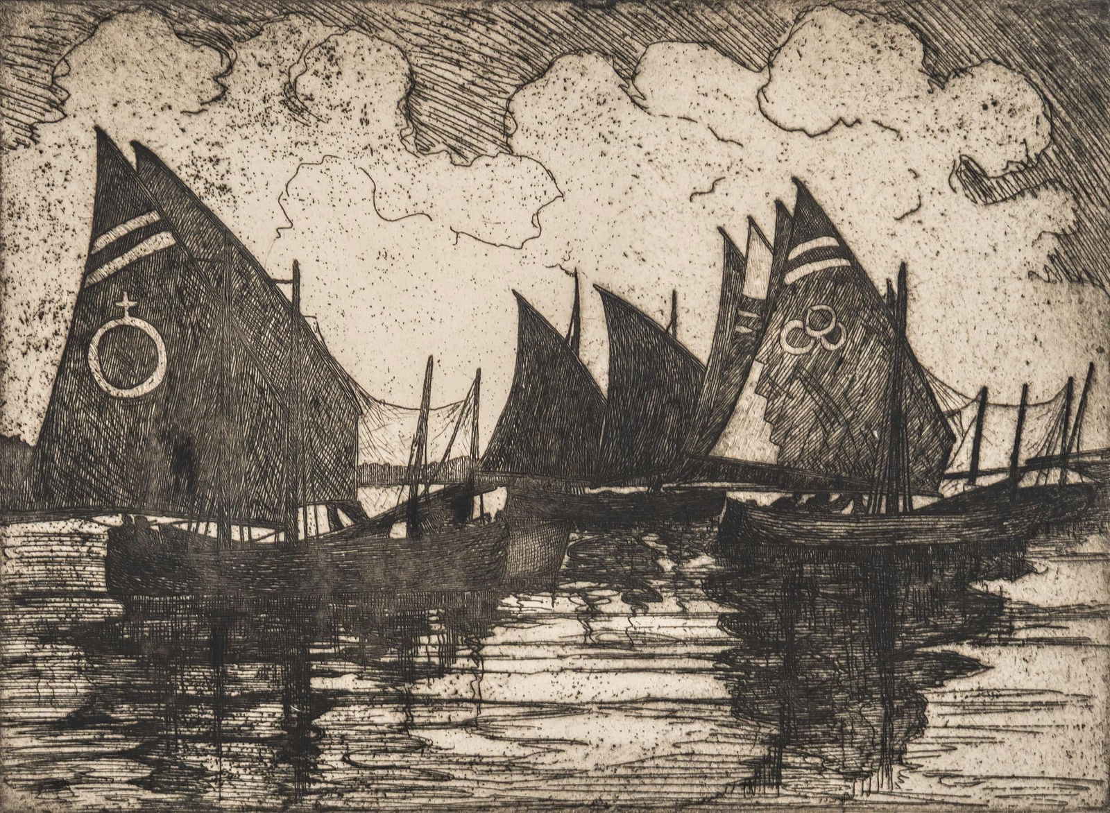 Mary Bonner, French Fishing Boats (1 of 6)