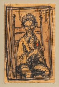 Leslie Larsson, Boy on Chair