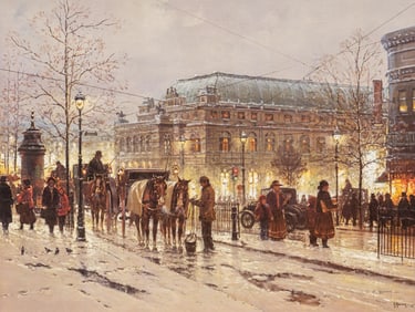 G. Harvey "An Evening with Mozart", 1995, Giclee