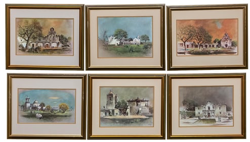 E. M. Schiwetz, "Six Spanish Missions", 1967