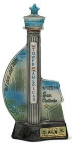 HemisFair 1968 Jim Beam Decanter Souvenir