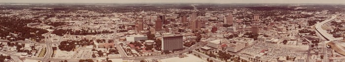 E.O. Goldbeck, Downtown San Antonio Panorama
