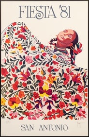 Jesse Trevino, Fiesta 1981 Poster