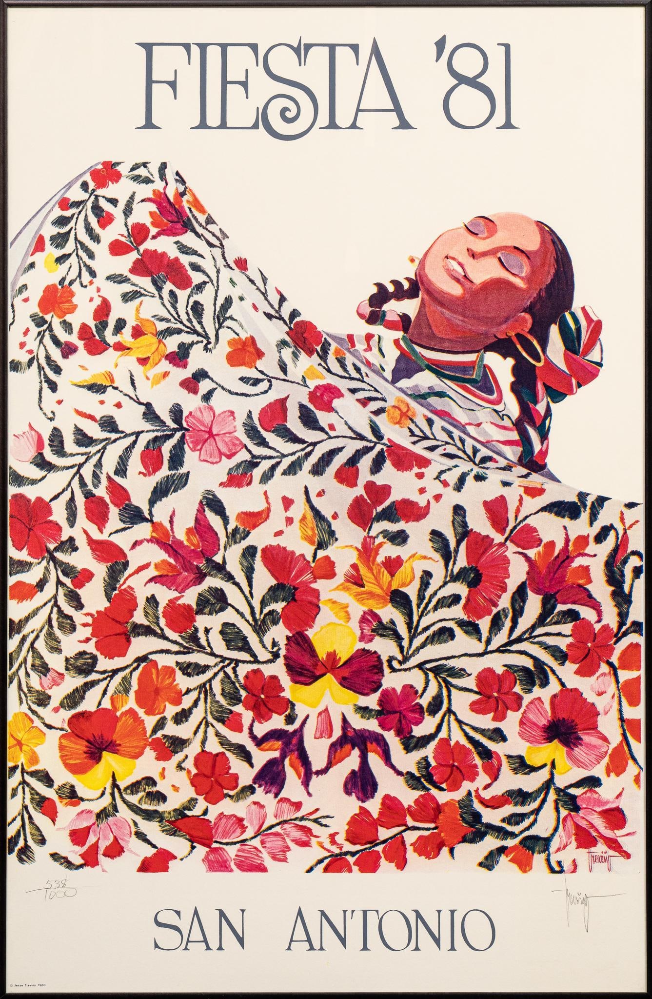 Jesse Trevino, Fiesta 1981 Poster (1 of 6)