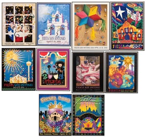 (10) Fiesta Posters: 2000-2009