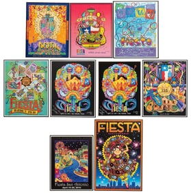 (9) Fiesta Posters: 2010-2017