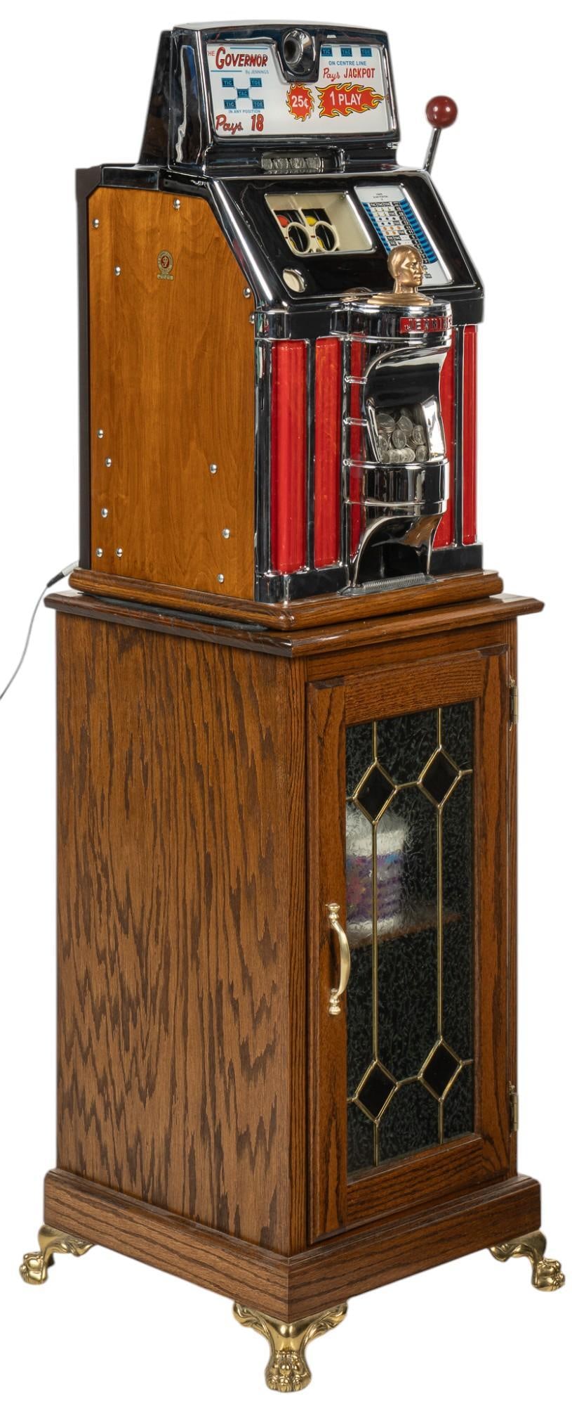 O.D. Jennings The Governor 25 Cent Slot Machine (1 of 13)