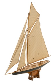 Vintage Sail Boat Model