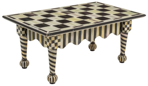 MacKenzie-Childs, Checkerboard Coffee Table