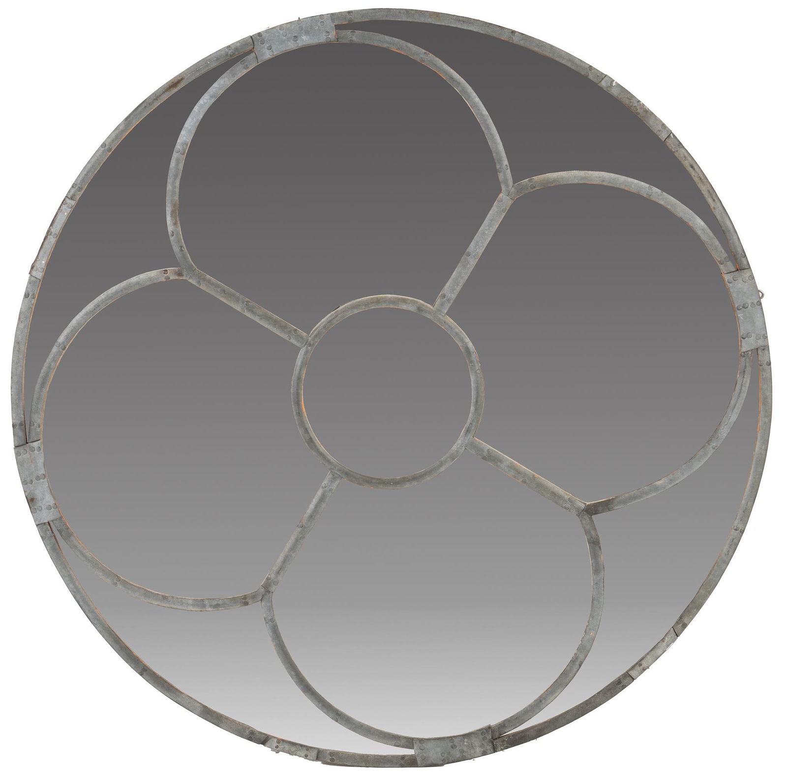 Large Circular Mirror (1 of 5)