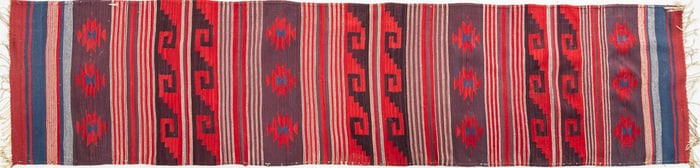 Handwoven Zapotec Rug Runner, 9 ft. 10 in. x 2 ft. 10 in.