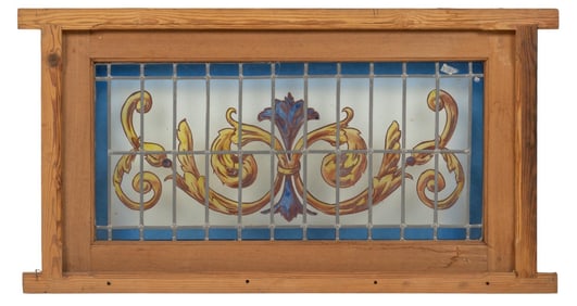 Vintage Stained Glass Frame