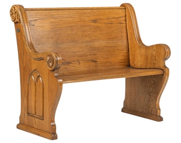 Wooden Pew