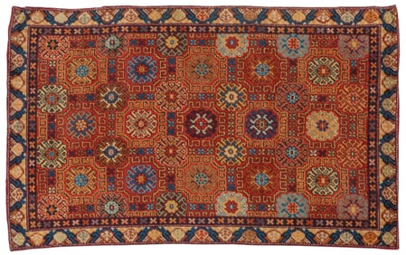 Handwoven Bokhara Rug, 7 ft. 8 in. x 4 ft. 8 in.