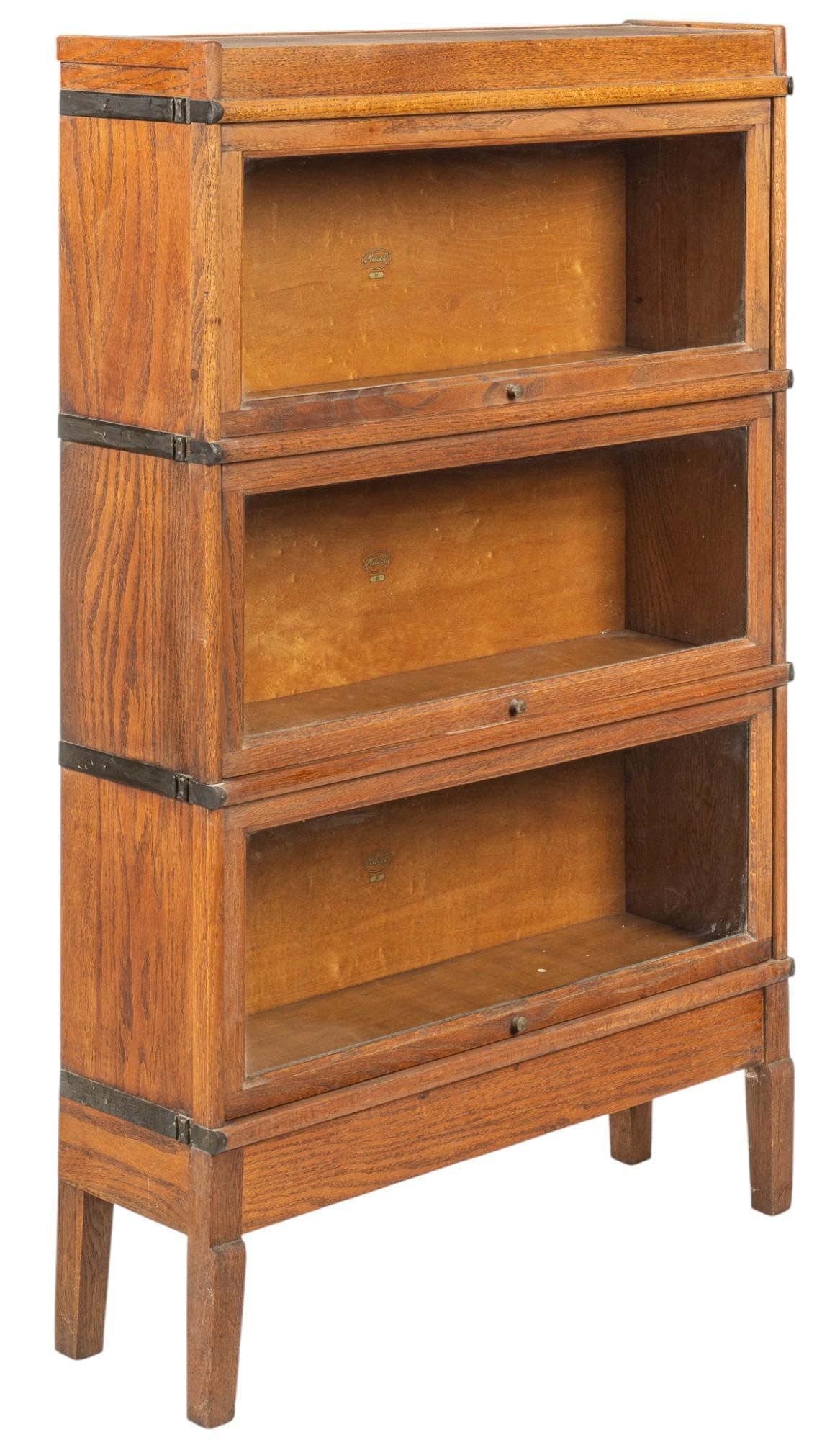 Macey Three Stack Barrister's Bookcase (1 of 8)