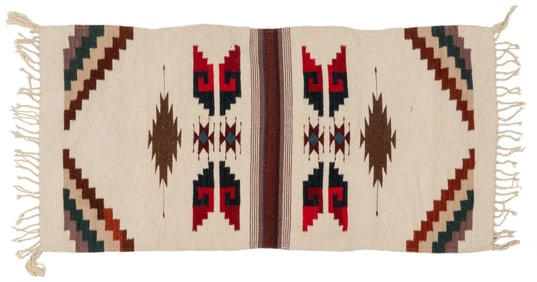 Mexican Rug, 5 ft. 5 in. x 2 ft. 5 in.