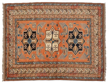 Handwoven Estate Rug, ‹7 ft. 3 in. x 5 ft. 5 in.