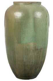 Monumental Stoneware Vase