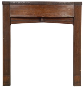 Wooden Fireplace Mantel