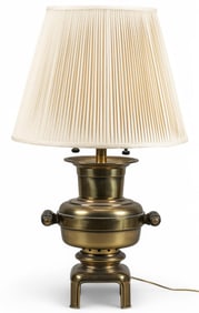 Attrib. Stiffel Brass Table Lamp
