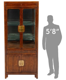 Henredon Illuminated Display Cabinet