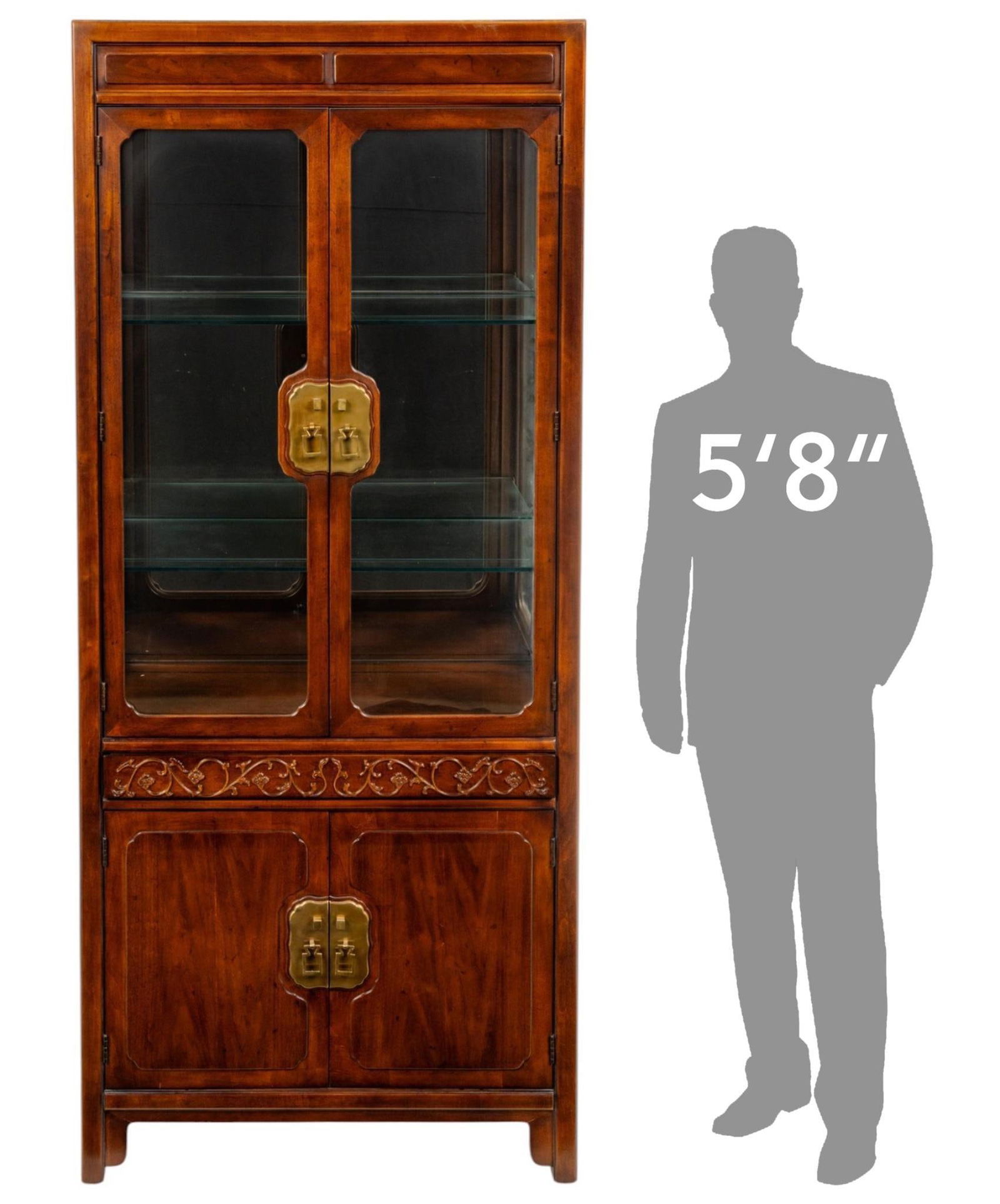 Henredon Illuminated Display Cabinet (1 of 14)