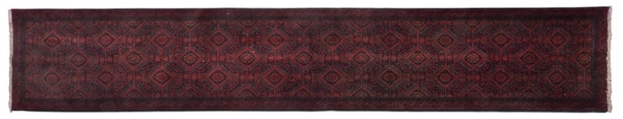 Handwoven Rug Runner, 12 ft. x 2 ft. 1 in.