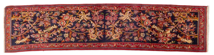 Hand Knotted Persian Rug Runner, 11 ft. x 2 ft. 7 in.