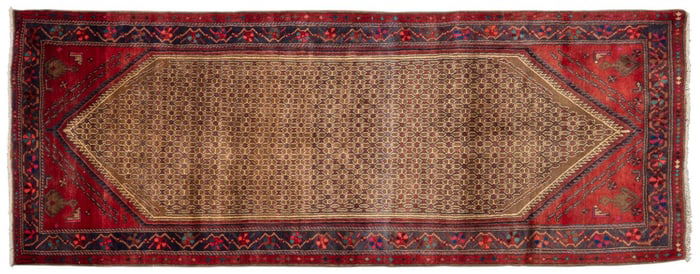 Handwoven Iranian Rug Runner, 10 ft. 5 in. x 4 ft.