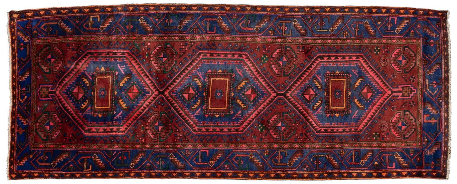 Handwoven Iranian Rug Runner, 10 ft. x 4 ft. (1 of 6)