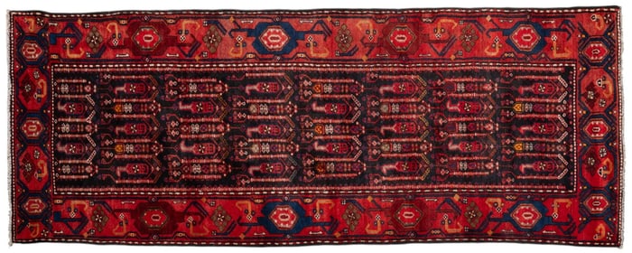 Handwoven Rug Runner, ‹9 ft. 9 in. x 3 ft. 10 in.