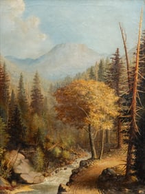 Quartus E. Ruggles, Mountain Scene