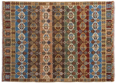 Handwoven Feisy Ashi Rug, 11 ft. 9 in. x 8 ft. 6 in.
