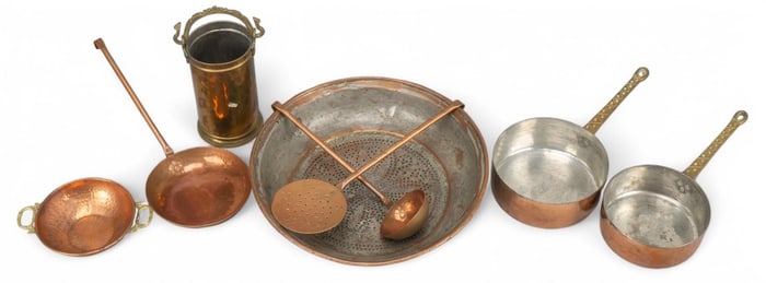 (8) Pieces of Turkish Copper