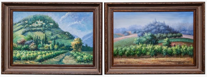 Pair of Decor Landscape Paintings