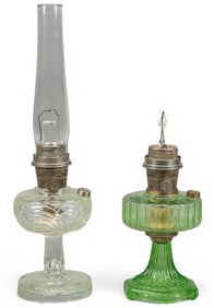 Set of (2) Aladdin Oil Lamps