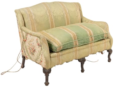 Vintage Napoleon III Style Settee