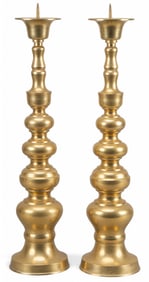 Pair of Brass Candlesticks