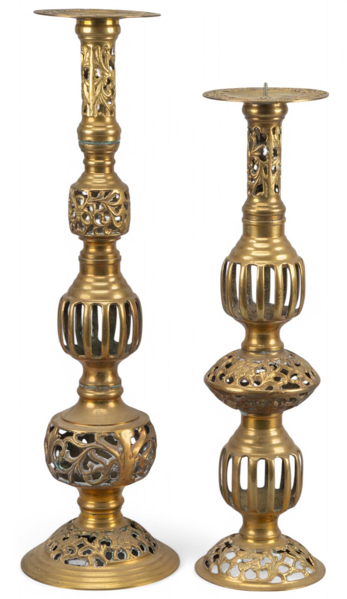 (2) Brass Candlesticks (1 of 11)