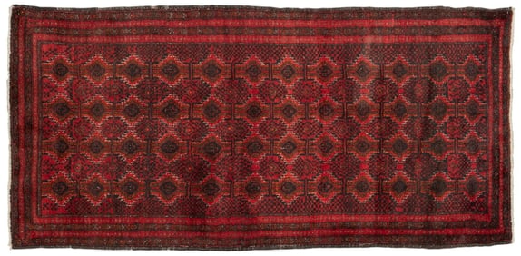 Handwoven Bokhara Rug Runner, 6 ft. 4 in. x 3 ft.