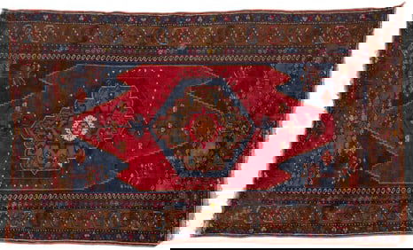 Handwoven Turkish Estate Rug, 6 ft. 2 in. x 3 ft. 9 in.