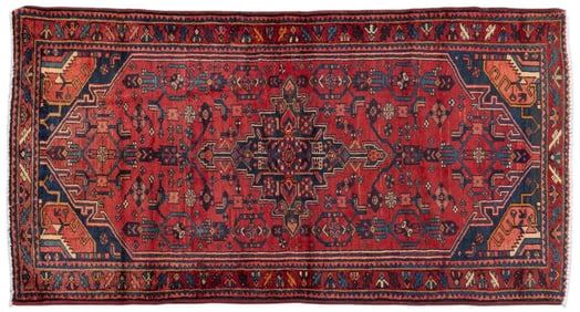 Handwoven Persian Hamadan Rug Runner, 6 ft. 8 in. x 3 ft. 5 in.