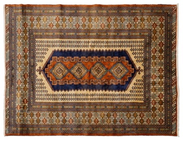 Turkman Style Estate Rug, 6 ft. x 4 ft. 6 in.