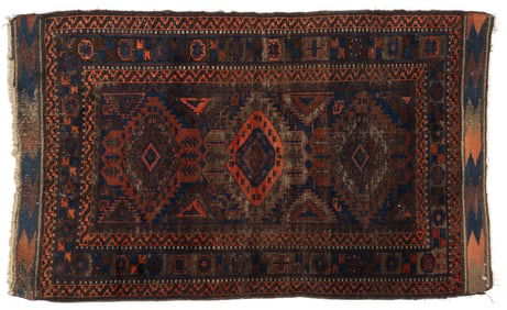 Antique Persian Estate Rug, 6 ft. 5 in. x 3 ft. 10 in.