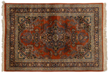 Handwoven Estate Rug, 5 ft. 10 in. x 4 ft. 1 in.