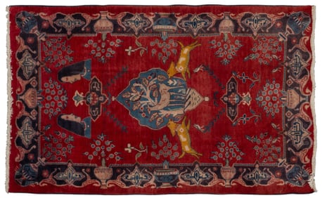 Handwoven Area Rug, 5 ft. 8 in. x 3 ft. 6 in.