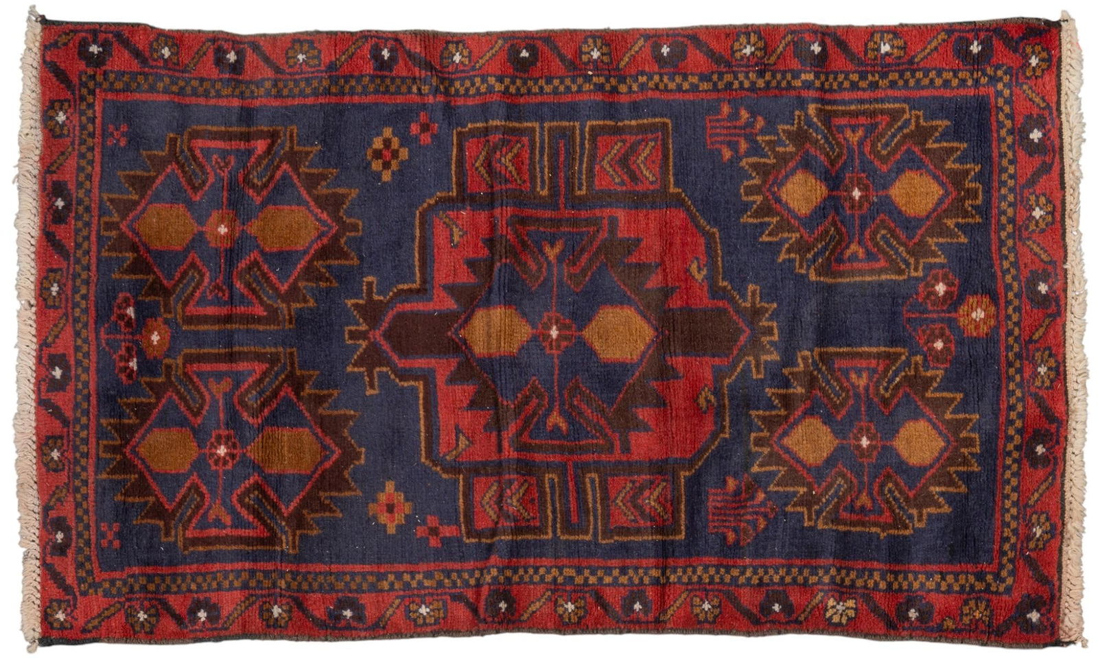 Handwoven Persian Rug, 4 ft. 5 in. x 2 ft. 7 in. (1 of 4)