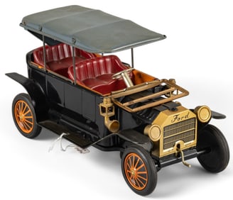 Vintage Litho-Tin Ford Touring Sedan