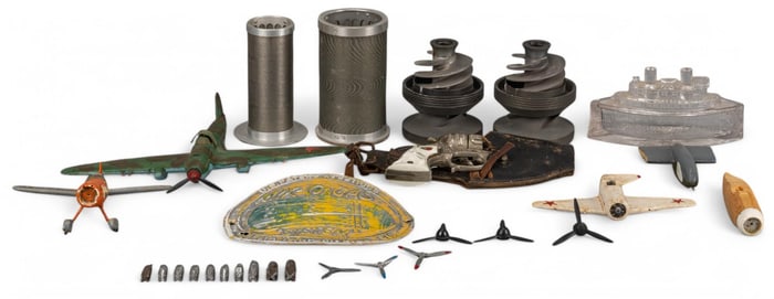 Collection of Vintage Aircraft Items