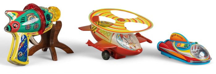 (6) Litho-Tin Reproductions